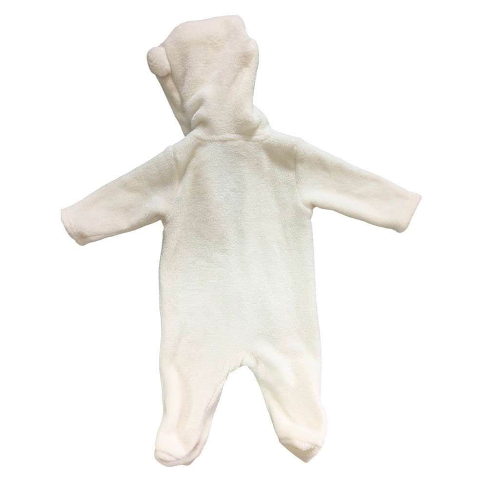 Disney Baby Winnie the Pooh Fleece Hooded Pram Suit Cream 3-6 Months